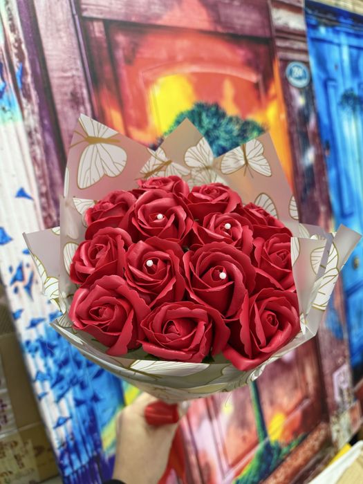 Buchete flori de sapun