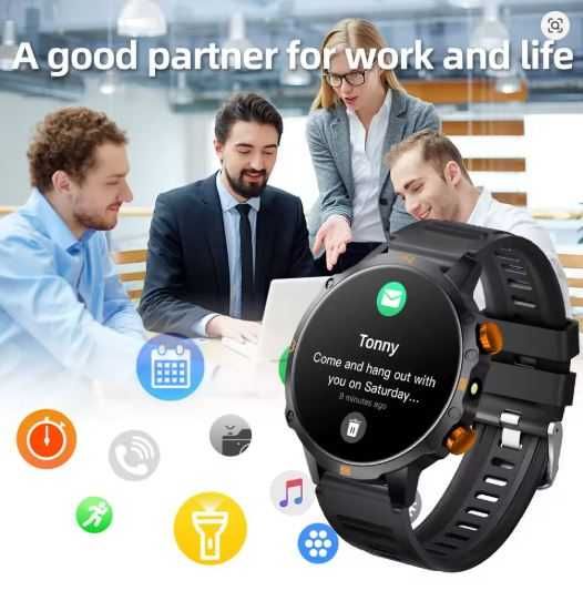 Моден и спортен смартчасивник  унисекс