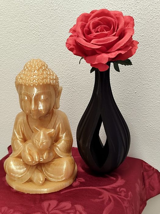 Vând statuetă Buddha decorativă, realizată prin print 3D