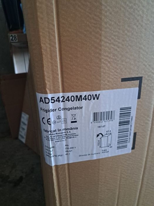 Frigider Arctic  2 usi Nou, Sigilat cu garantie 2 ani