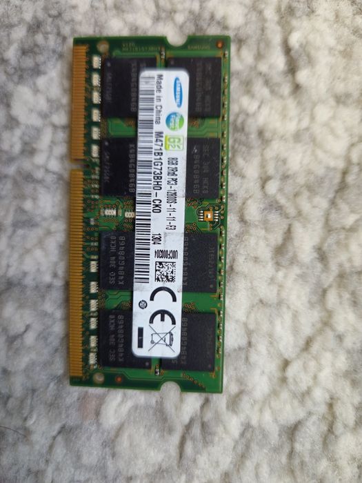 DDR3 laptop 8GB testat