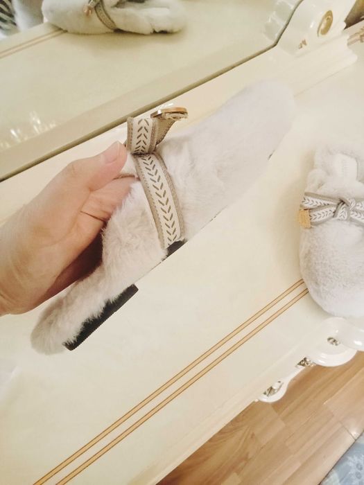 Qishki chiroyli tapochka