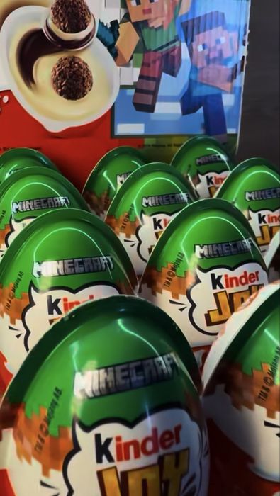 Киндер джой майнкрафт minecraft kinder joy