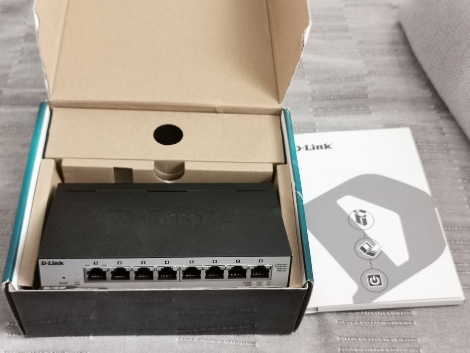 Switch retea DGS-1100-08P POE