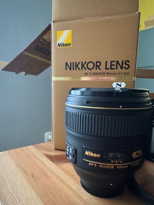 Продавам обектив за Nikon F-mount AF-S NIKKOR 85mm f/1.4G