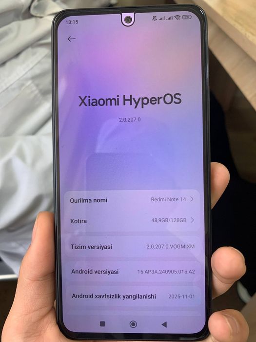 Redmi note 14 ..