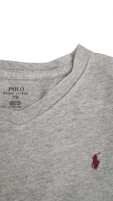 Set două bluze Polo Ralph Lauren gri deschis și bleumarin