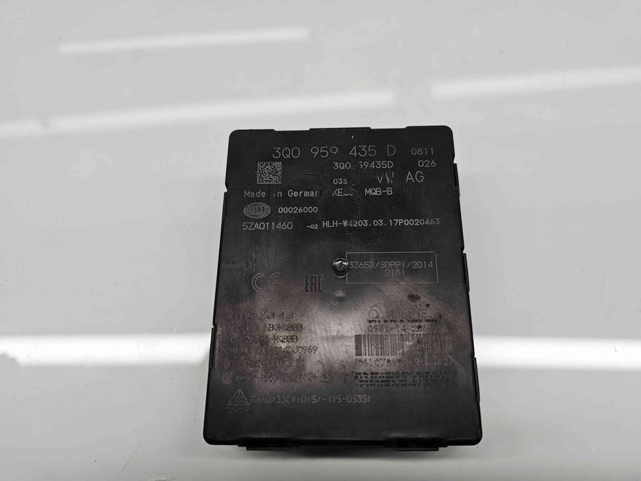 Modul control Keyless Entry Volkswagen Passat B8 (3G2) [Fabr 2015-pre
