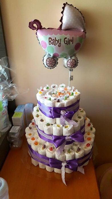 Торта от памперси