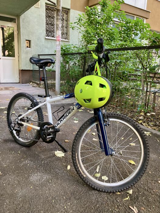 Bicicletă de munte pentru copii Rockrider ST 120, 20 inch + Casca protectie CADOU - de la Decathlon.