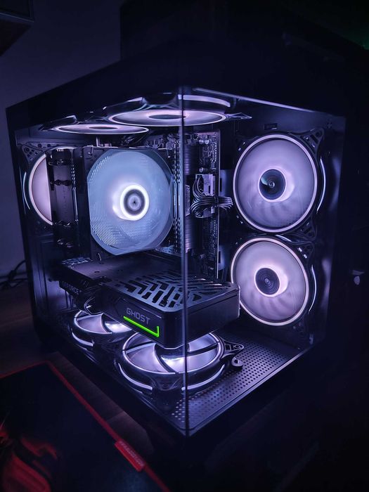 NOU-UNITATE PC Sistem GAMING,AMD Ryzen5 3600,16gbDDR4,RTX 5060,m.2 1TB