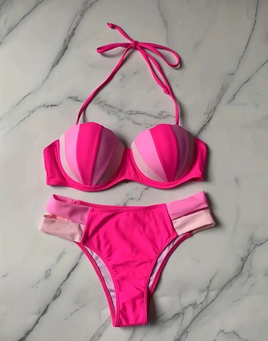 Нов цикламен дамски бански