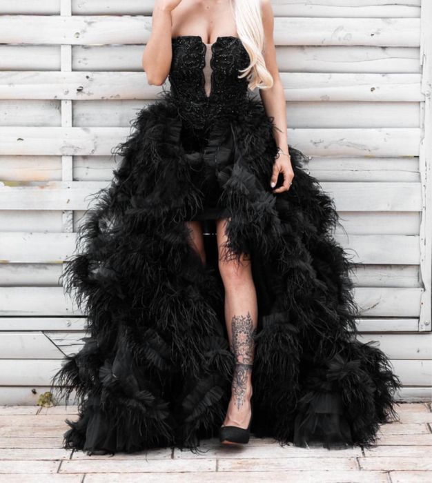 Бална рокля с корсет