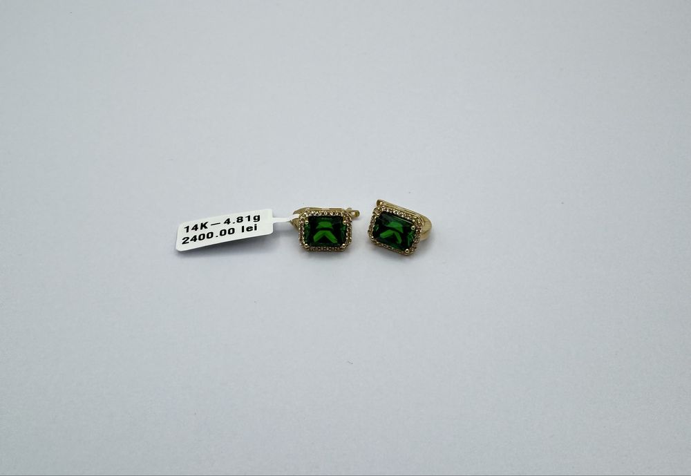 Bijuteria Royal cercei aur 14k 4.81 gr