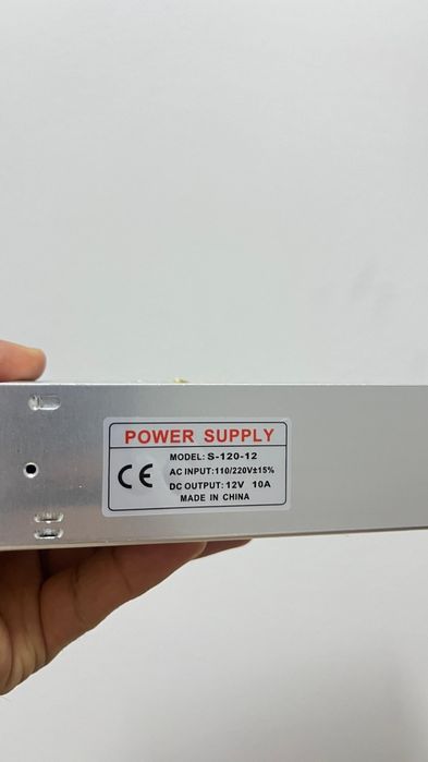 Блок питания импульсный 12V 10A 12вольт 10ампер