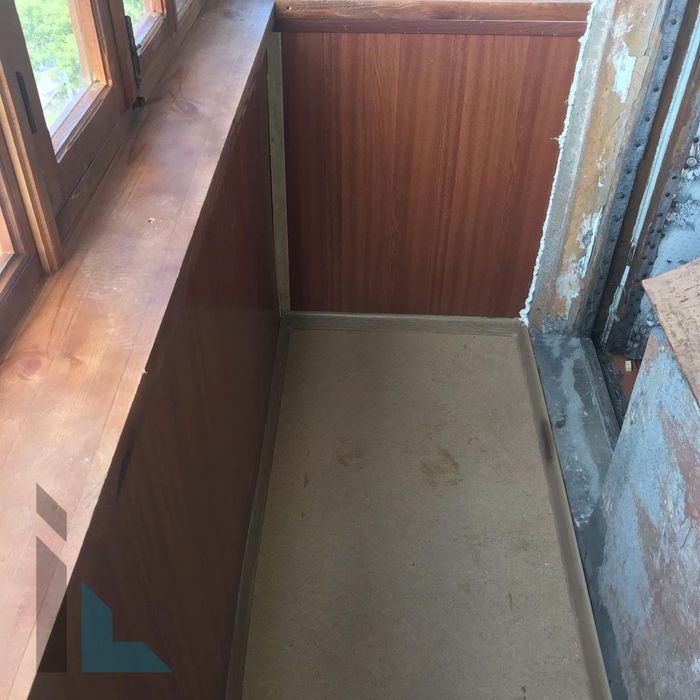 Деревянные балконы