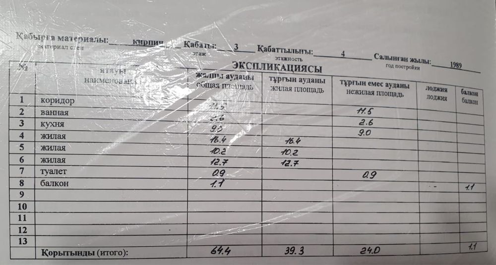 Продам 3х комнатную квартиру