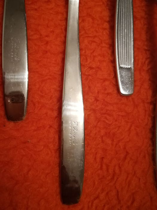 Български вилици и лъжици неръждаема стомана Петко Денев Габрово