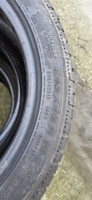 Гуми 4бр 245/45/18 - 1бр  - 59лв