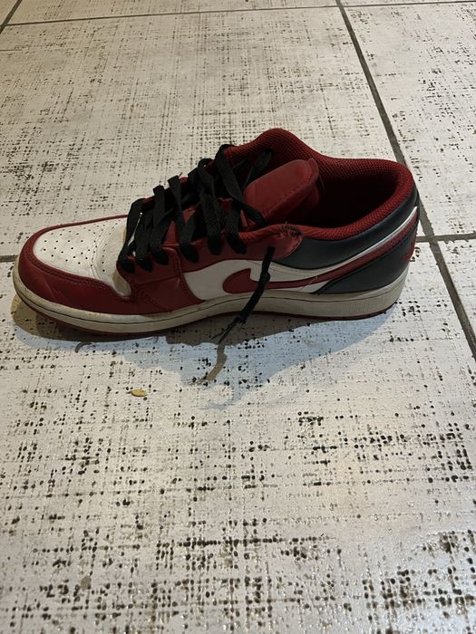 Nike Air Jordan 1 Low “Gym Red / White-Black”