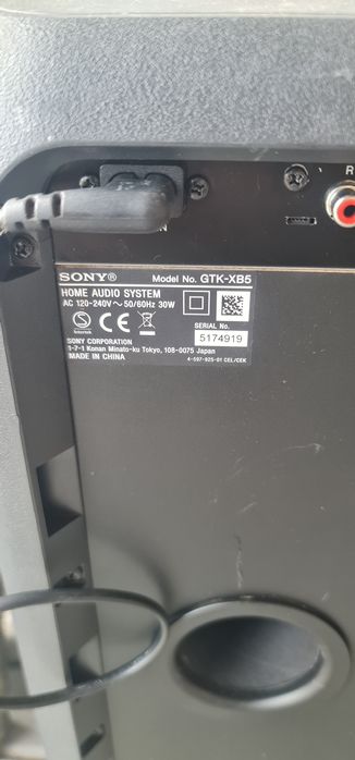 boxa portabila sony gtk xb5