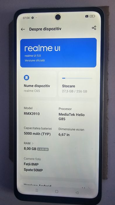 Realme c65 8gb/256gb