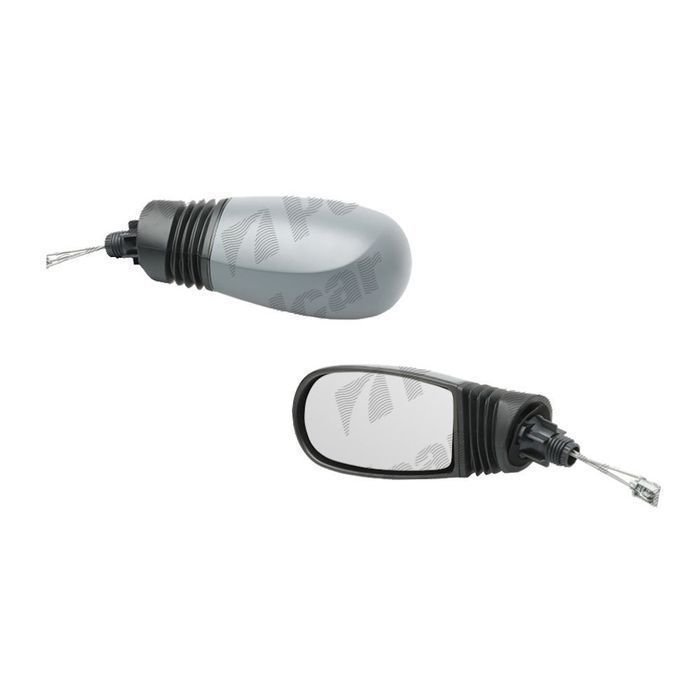 Oglinda exterioara Fiat Punto 2 Fl 2003-2010 partea stanga Best Auto Vest crom carcasa prevopsita grunduita reglare manuala prin cablu fara incalzire