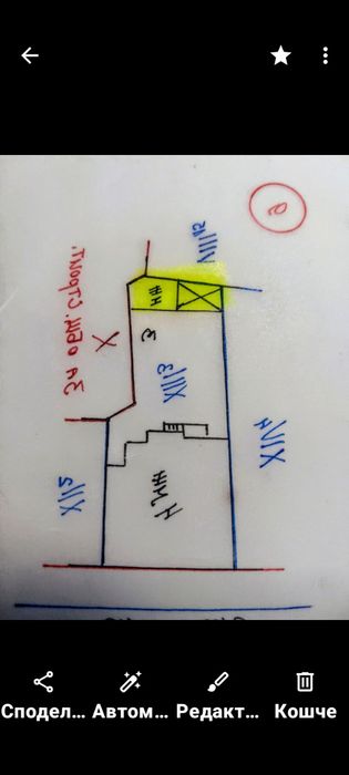 Продавам парцел в София център