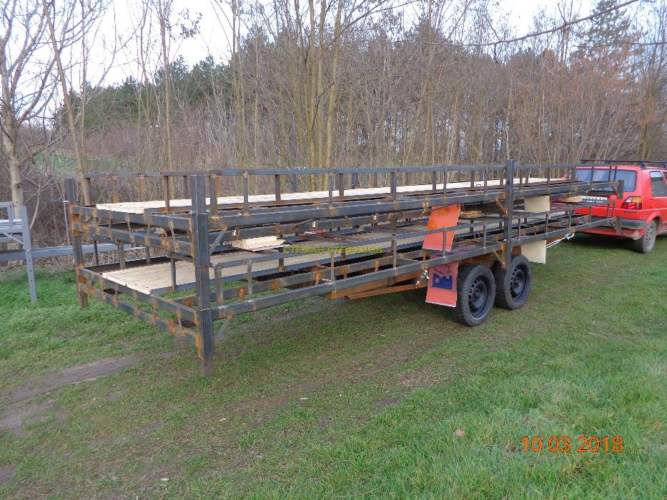 Пчеларска платформа за превозване на пчелни кошери