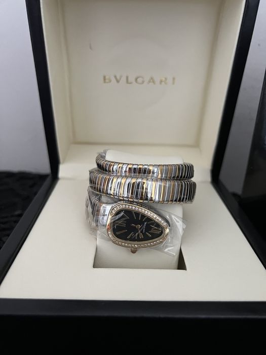 Часы змейка bvlgari