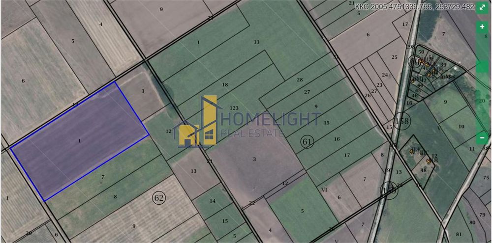 Продава се Парцел в с. Алдомировци, Област София-област - 58104 кв.м за 9 €/кв.м - Снимка #6