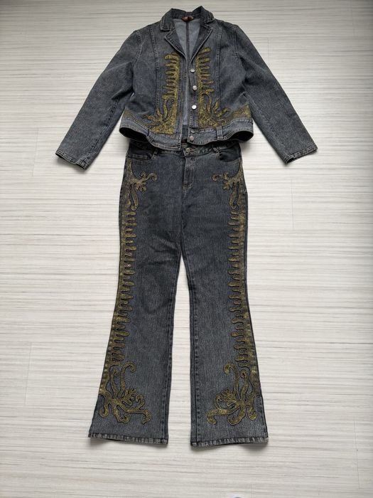 16 евро нов дънков комплект размер L,М