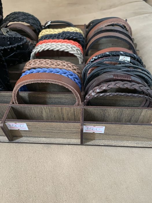 Продам браслеты кожа