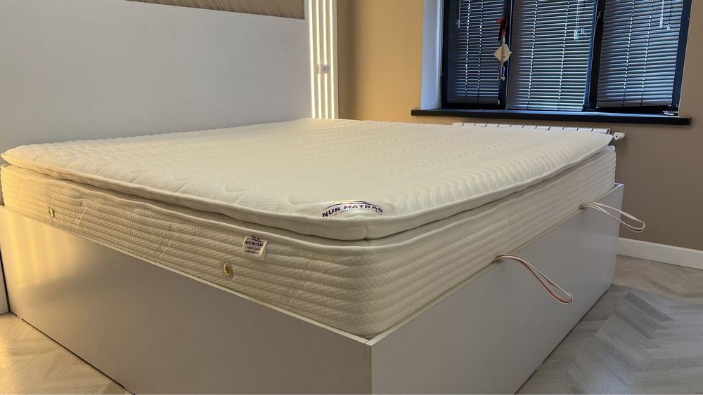 Ортопедический матрас с топпер и Анотамическеий