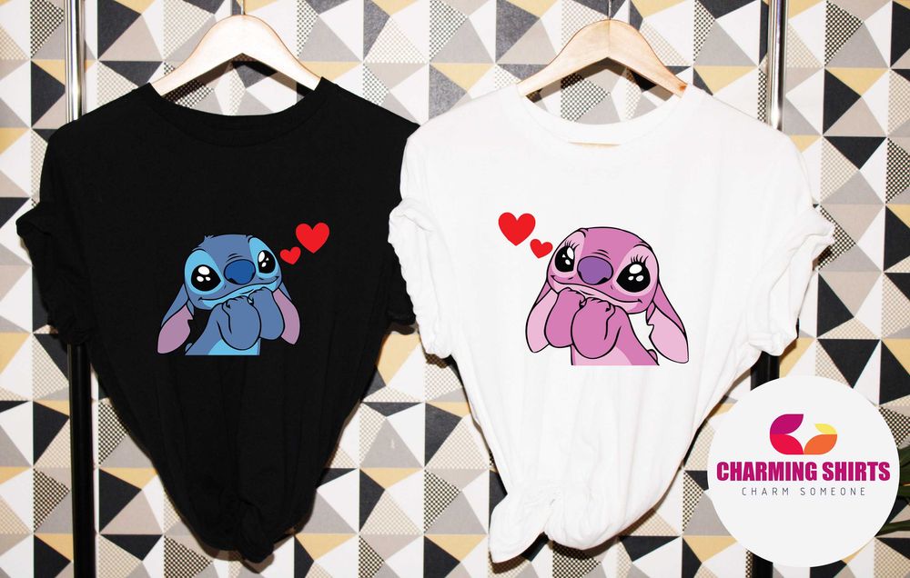 Тениски за цялото семейство Lilo and Stitch