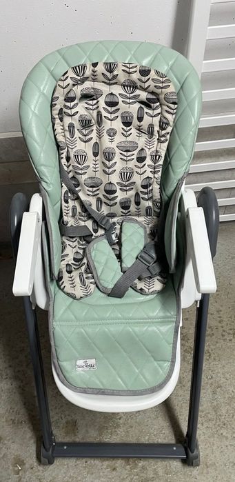 Столче за хранене Lorelli - Party, Frosty Green Leather