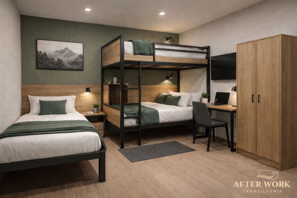 Cazare muncitori CLUJ -AfterWork Transilvania | cazare mediu si lung