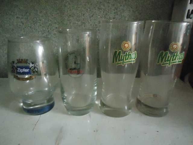 чаши за бира, уиски,водка,шампанско 2 лв.