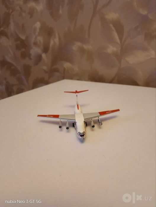 Коллекционная модель Herpa 1:500 Ил-76 МЧС России