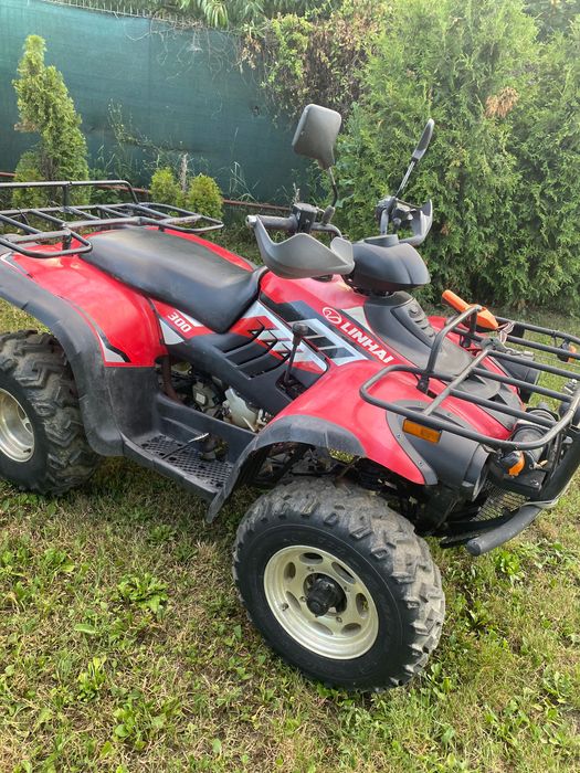 Atv linhai 300 ,2x4,înmatriculat
