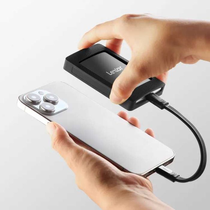 Портативный Portable SSD Lexar SL500M Magnetic-Set 1TB / 2TB new