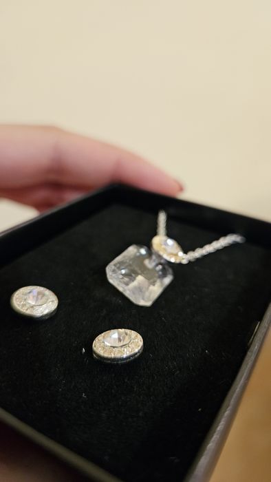 Комплект обици + колие на Avon