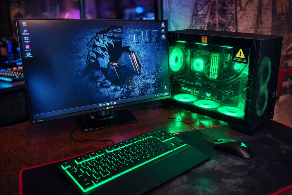 Игровой компьютер Tuf Gaming!