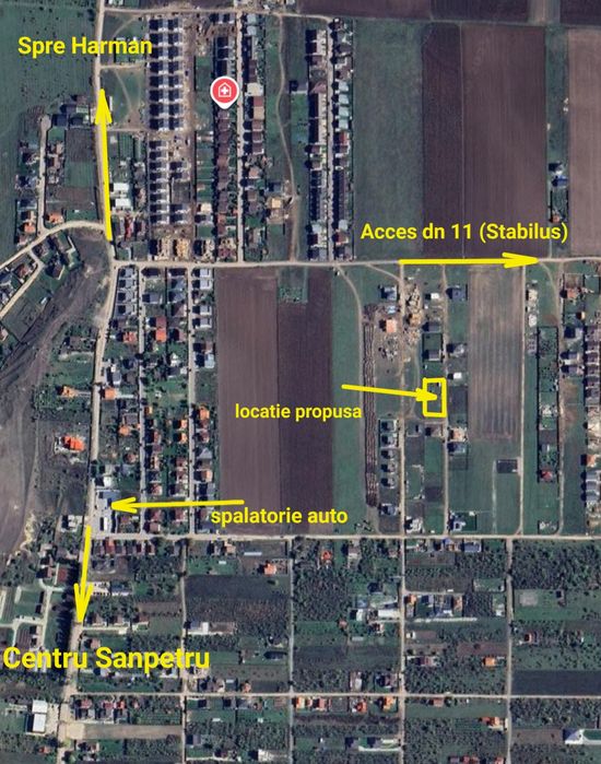 Casa premium - 4 camere, zona Sanpetru - Harman