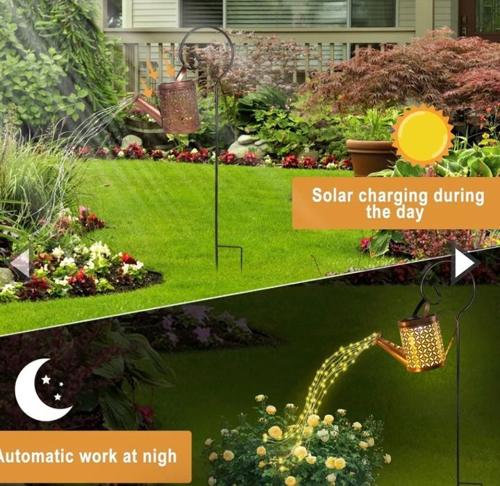 Градинска декоративна соларна лейка