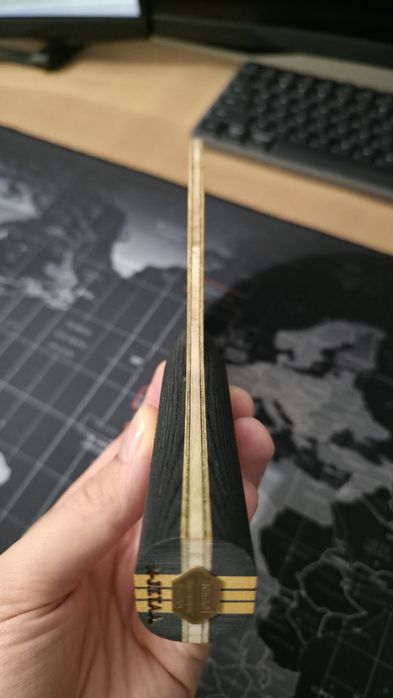 Nittaku Acoustic Carbon Inner FL (Large Handle - mâner mare)