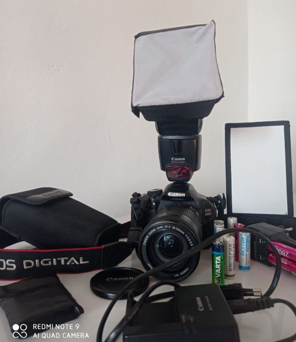 Фотоаппарат canon 600 d