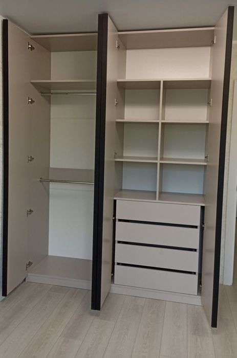 Из МДФ шкаф купе, шкаф для одежды