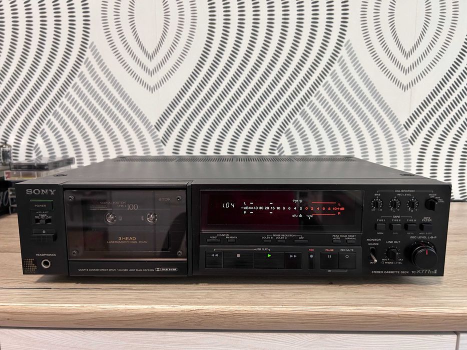 Sony TC-K777ESII (1986) Casetofon Deck high-end raritate/YouTube demo