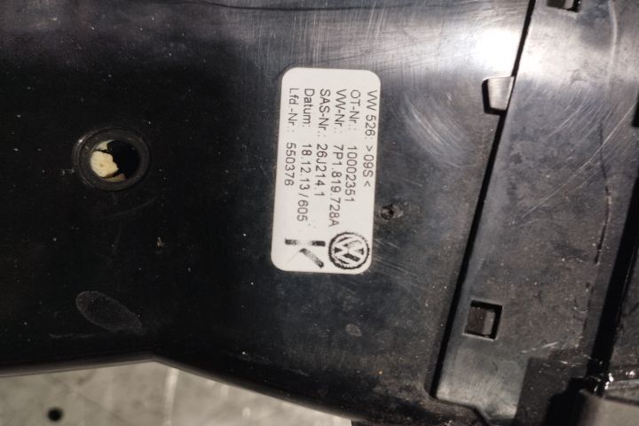 Ornament ceasuri bord 7P1.857.189.B Volkswagen VW Touareg generatia 2